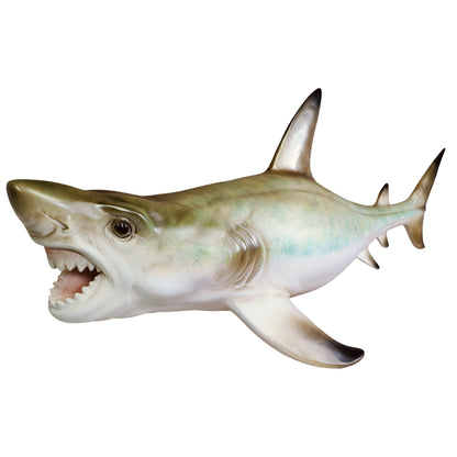 Hai Figur groß Deko Haifisch maritime Dekoration für Wohnzimmer & Gastronomie Hai Deko