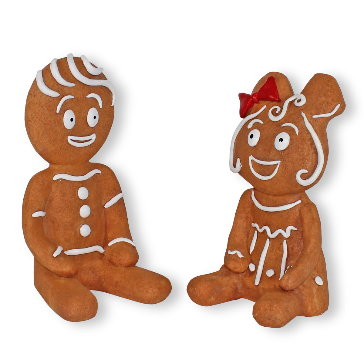 Lebkuchenmann Weihnachts Tischdeko Weihnachtsfiguren klein Lebkuchen Deko - Stilvolles Design