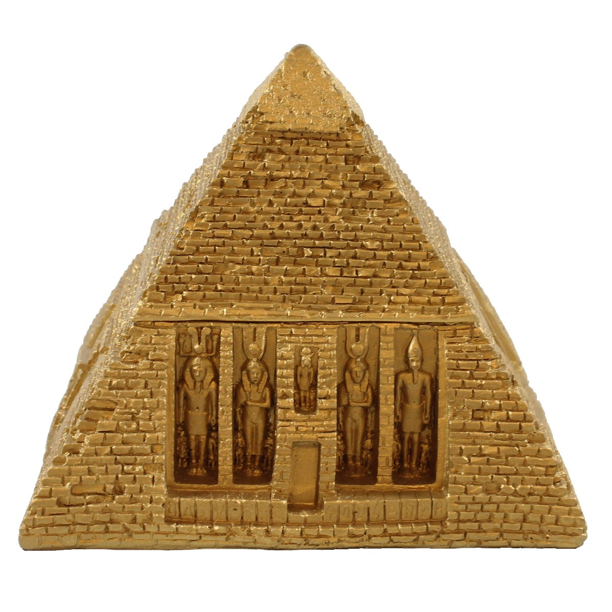 Ägyptische Pyramide Dekofigur & Schmuckschatulle – goldene Aufbewahrung