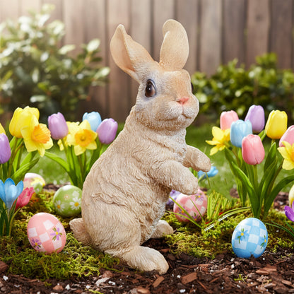 Hasenfigur Hasenfamilie – Deko Hase als Osterdeko Hase für Garten & Zuhause, Kind Mutter Vater