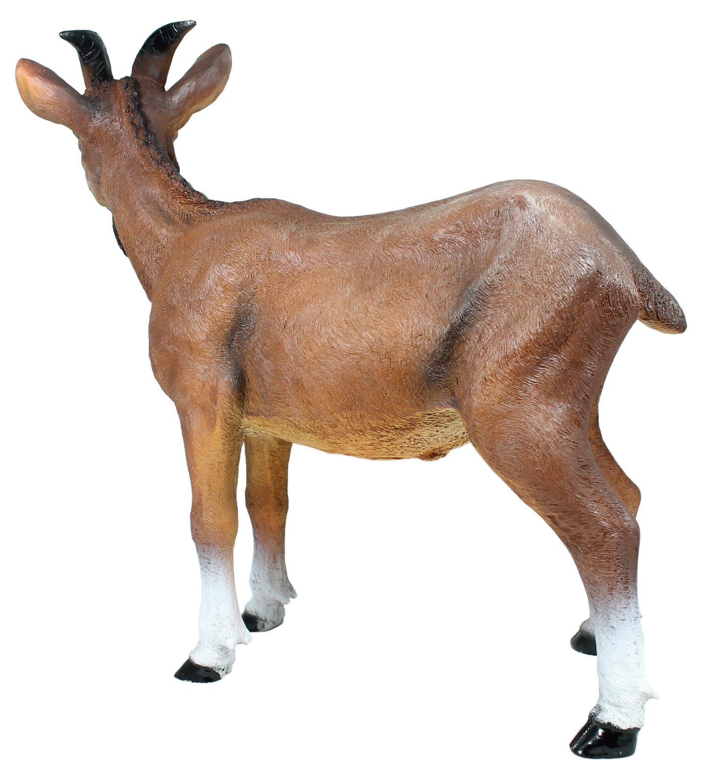 Ziegenbock Figur Bruce - Gartenfigur Ziege als Tierfigur Geißbock Deko für Garten, Terrasse & Hof